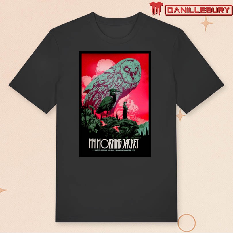 My Morning Jacket Oct16 2025 Brooklyn Paramount Poster - Image 3