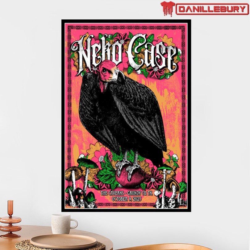 Neko Case Tennessee October 9 2025 Poster - Image 2