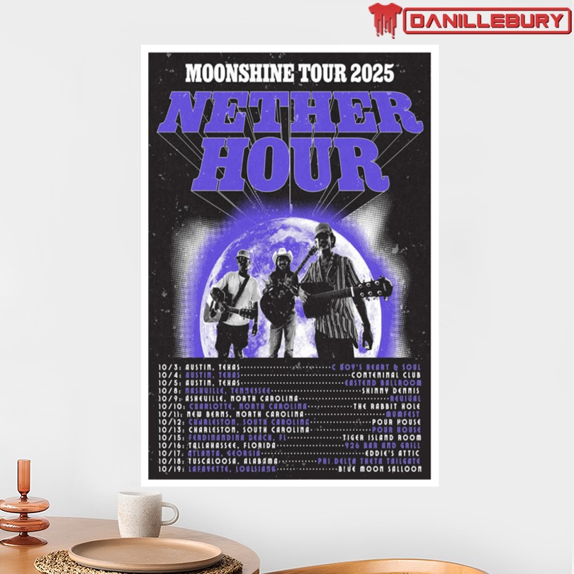 Nether Hour Moonshine Live 2025 Poster - Image 2
