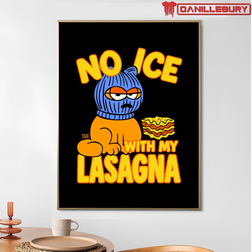 No Ice With My Lasagna 2025 Merch - Image 4