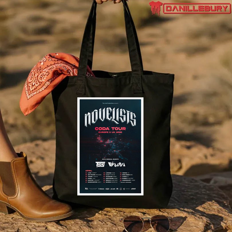 NOVELISTS Europe UK 2026 Coda Tour Poster - Image 4