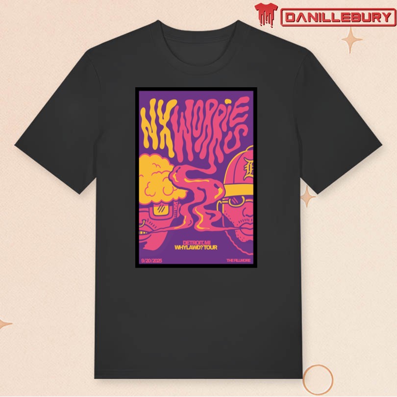 NxWorries Sep 20 2025 Detroit MI Tour Poster - Image 3