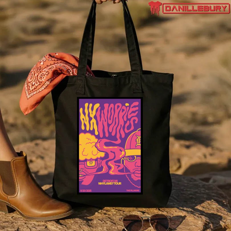 NxWorries Sep 20 2025 Detroit MI Tour Poster - Image 4