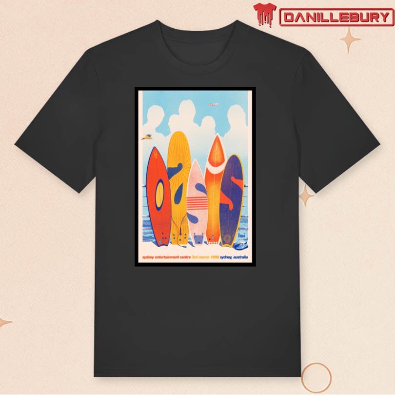 Oasis Sydney Australia March 3 1998 Show Poster - Image 3