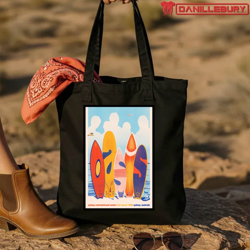 Oasis Sydney Australia March 3 1998 Show Poster - Image 4