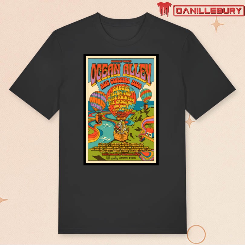 Ocean Alley 2026 Australian Coastal Tour Poster - Image 3