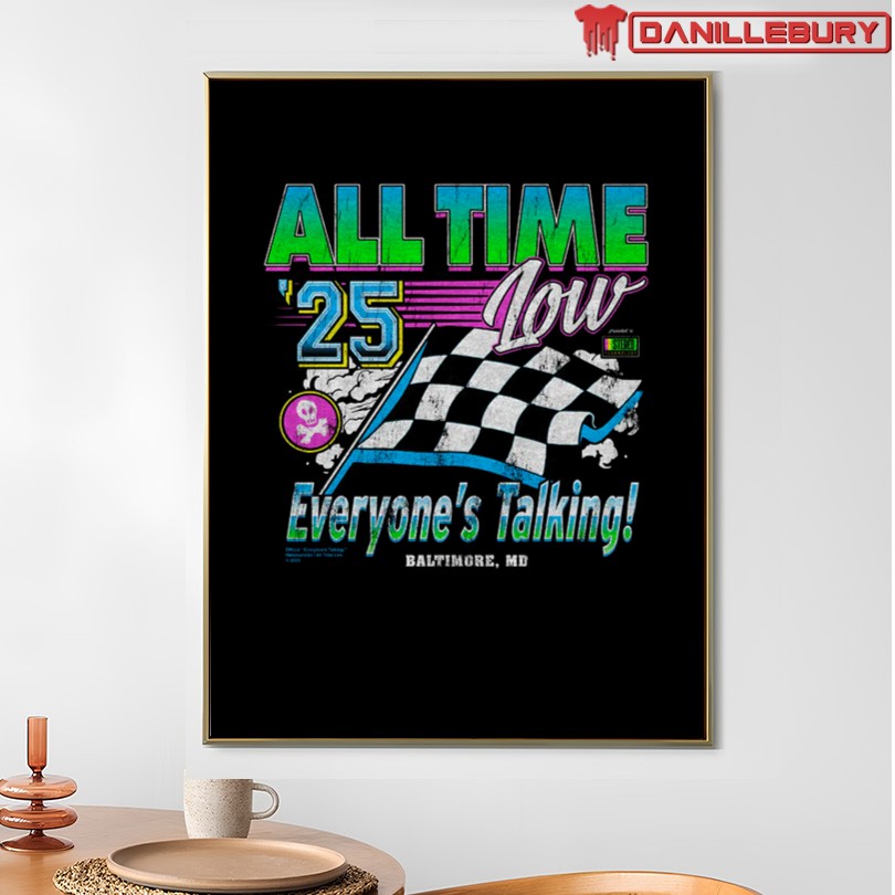 Official All Time Low Everyone's Talking! Racing Merch - Image 4