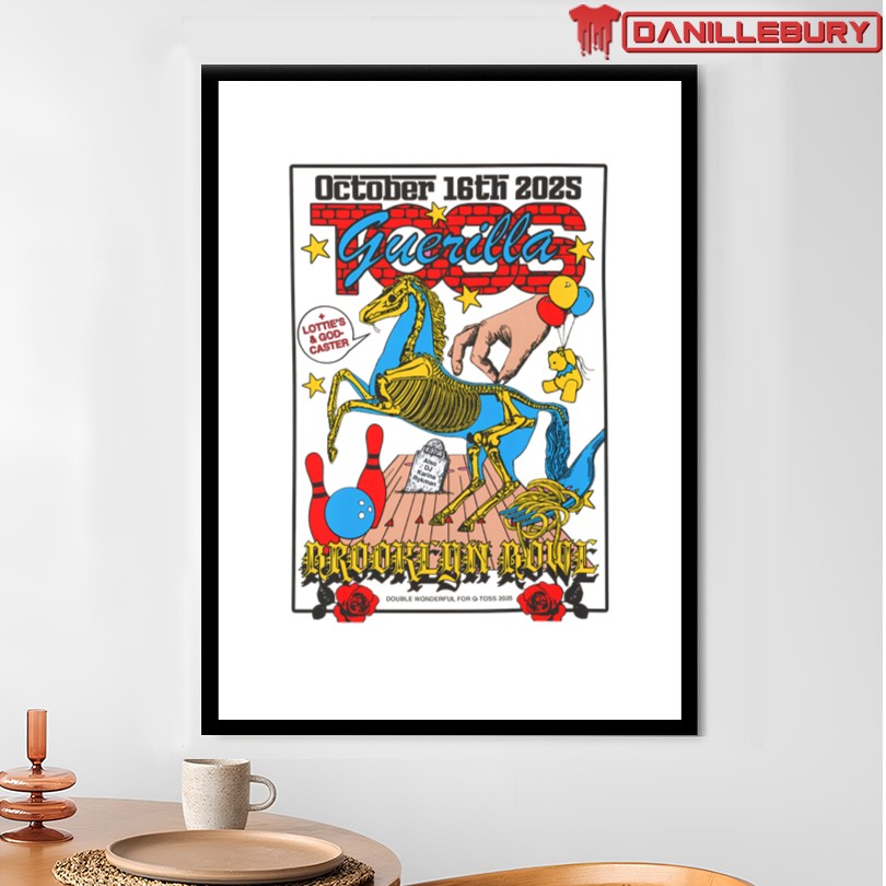 Official GTOSS at Brooklyn Bowl 2025 Merch - Image 4