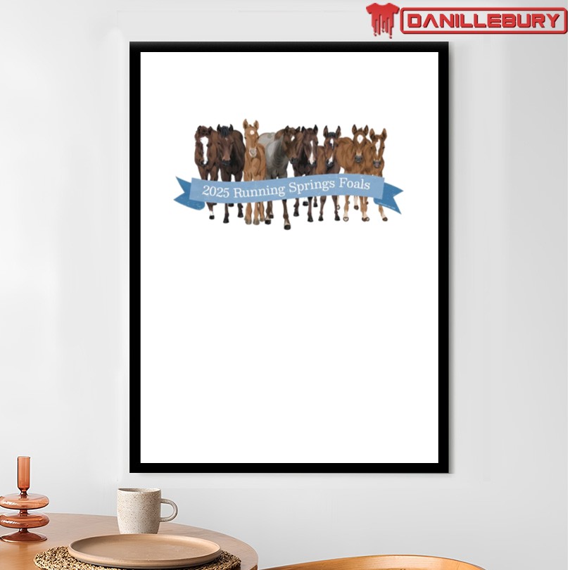 Official Katie Van Slyke 2025 Running Springs Foals Merch - Image 4