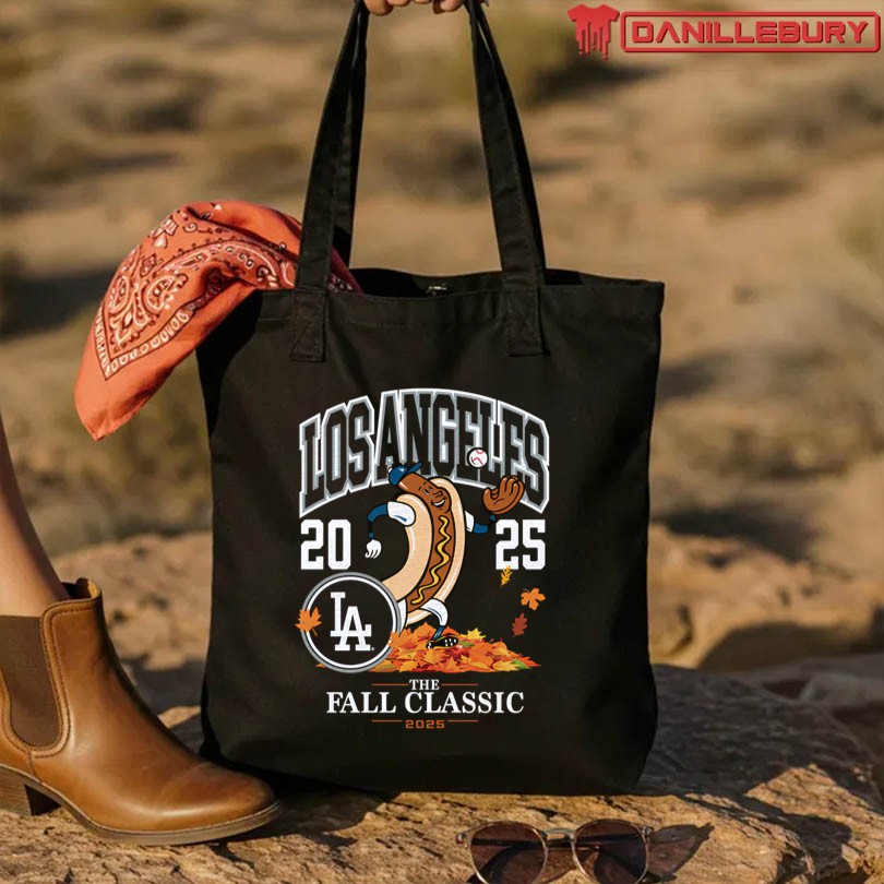 Official Los Angeles Dodgers 2025 The Fall Classic Mascot Shirt - Image 3