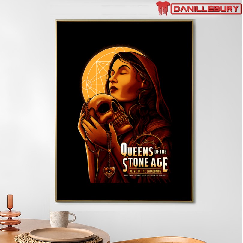 Official QOTSA Alive In The Catacombs Merch - Image 4