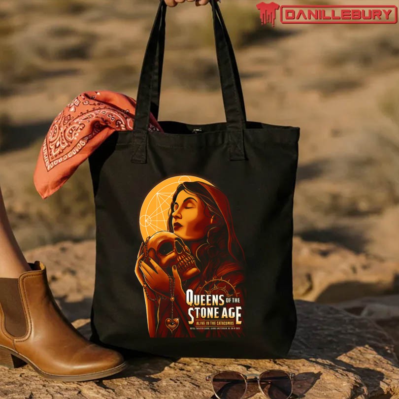 Official QOTSA Alive In The Catacombs Merch - Image 3