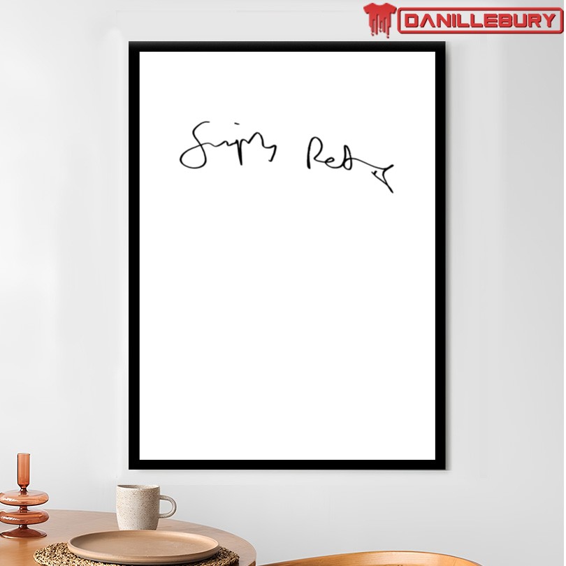 Official Simply Red Handwritten Logo Merch - Image 4