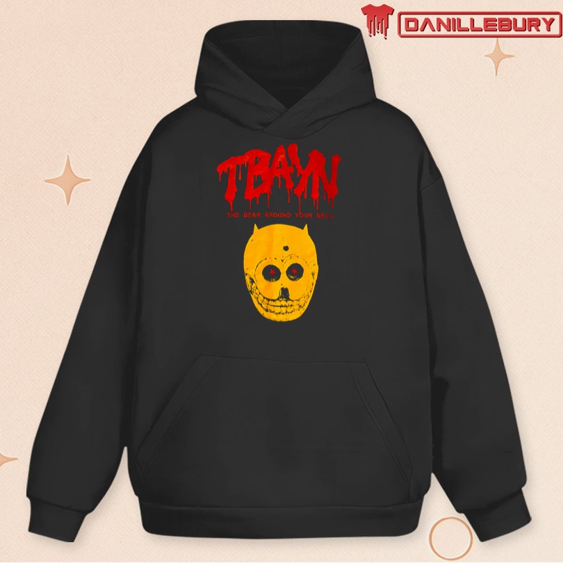Official The Bear Around Your Neck Death Mask Devil Merch - Image 2