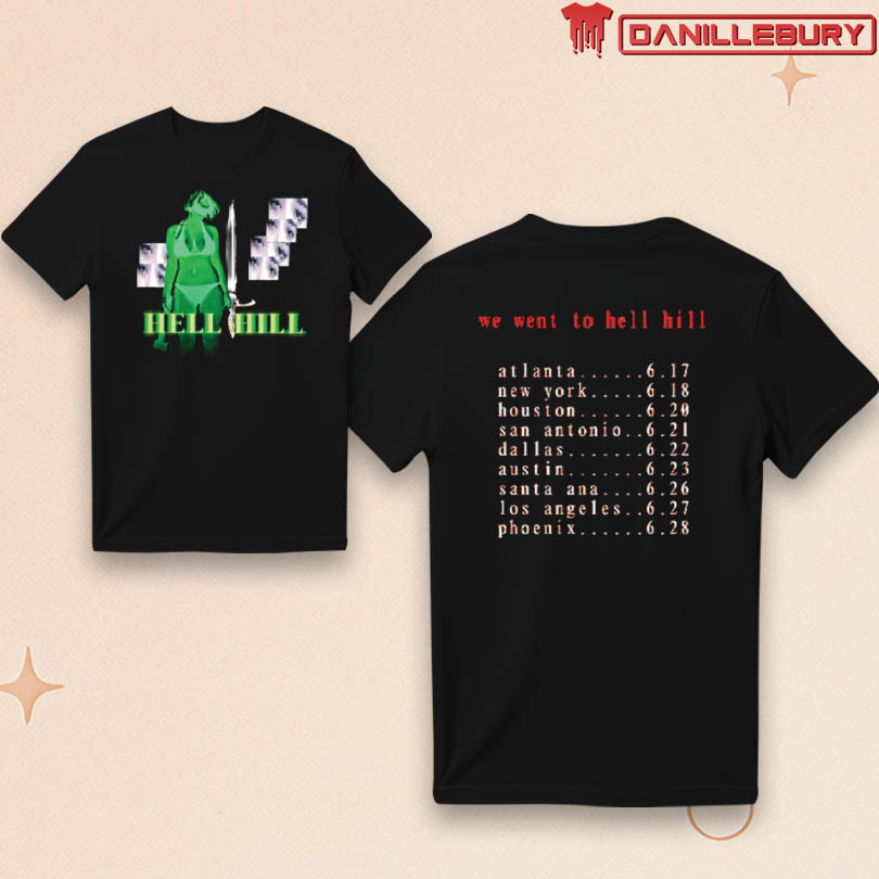 Official We Went To Hell Hill Tour T-Shirt
