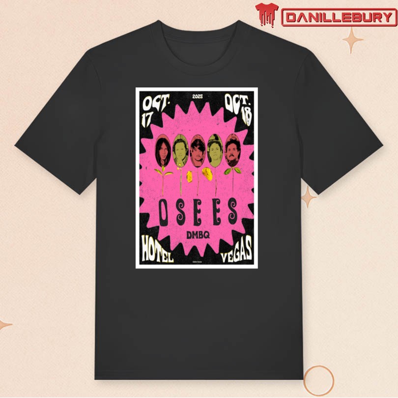 Osees Hotel Vegas Austin TX Texas Oct 17 2025 Show Poster - Image 3