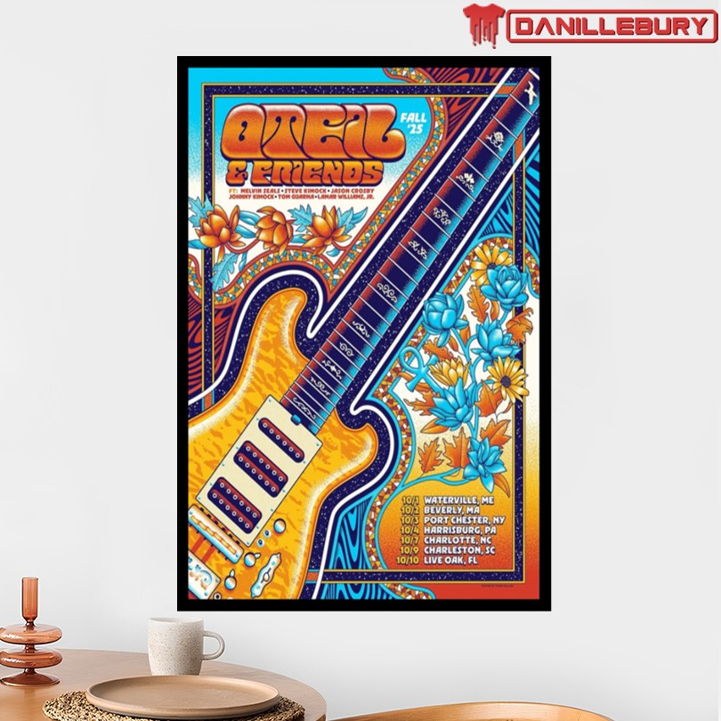 Oteil Burbridge 2025 Live Fall Tour Posters - Image 2