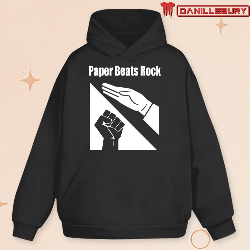 Paper Beats Rock Tee - Image 2