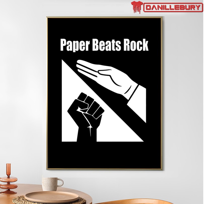 Paper Beats Rock Tee - Image 4