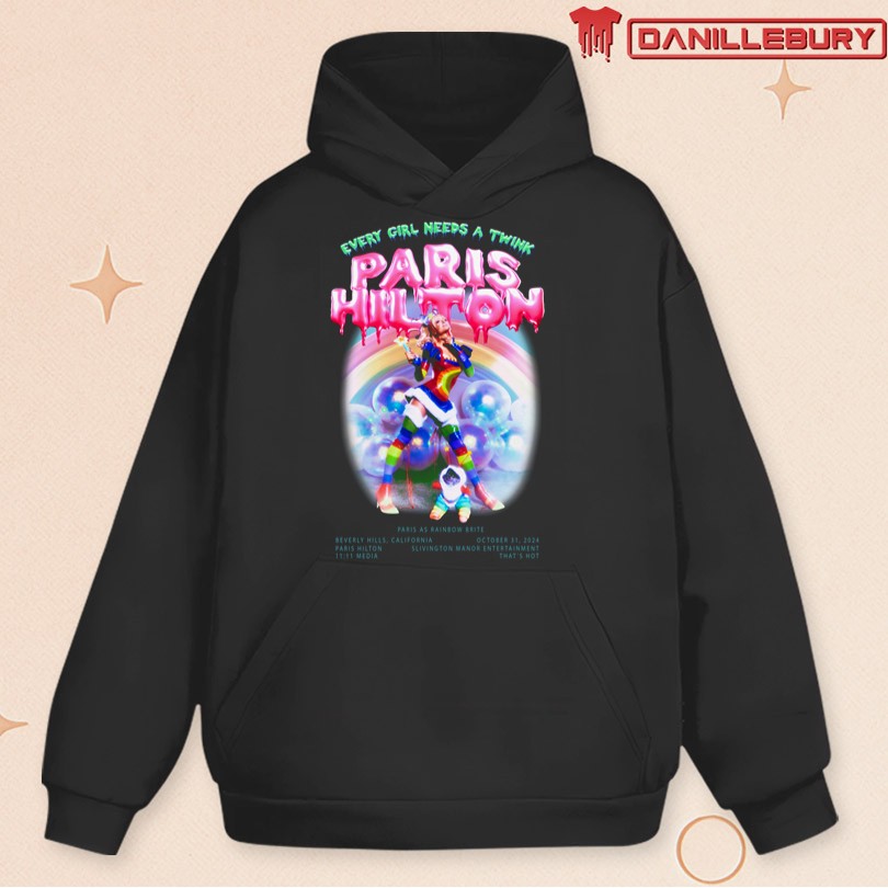 Paris Hilton Rainbow Brite Halloween Tee - Image 2