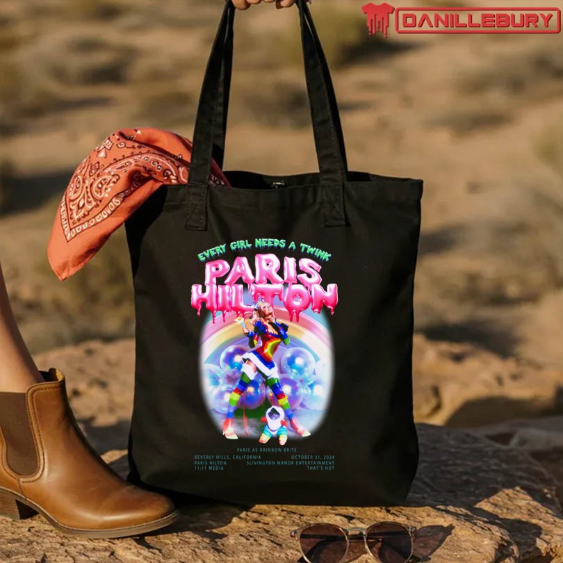 Paris Hilton Rainbow Brite Halloween Tee - Image 3