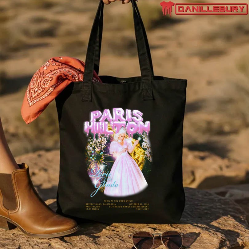 Paris Hilton Wicked Glinda Halloween 2025 Tee - Image 3