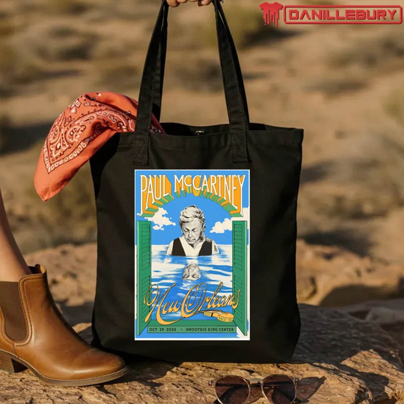 Paul McCartney Got Back 2025 New Orleans Event Poster - Image 4