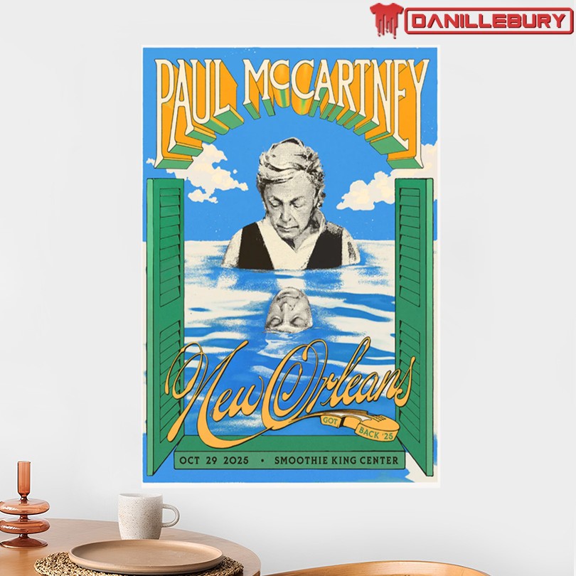 Paul McCartney Got Back New Orleans 10 29 25 Event Poster - Image 2