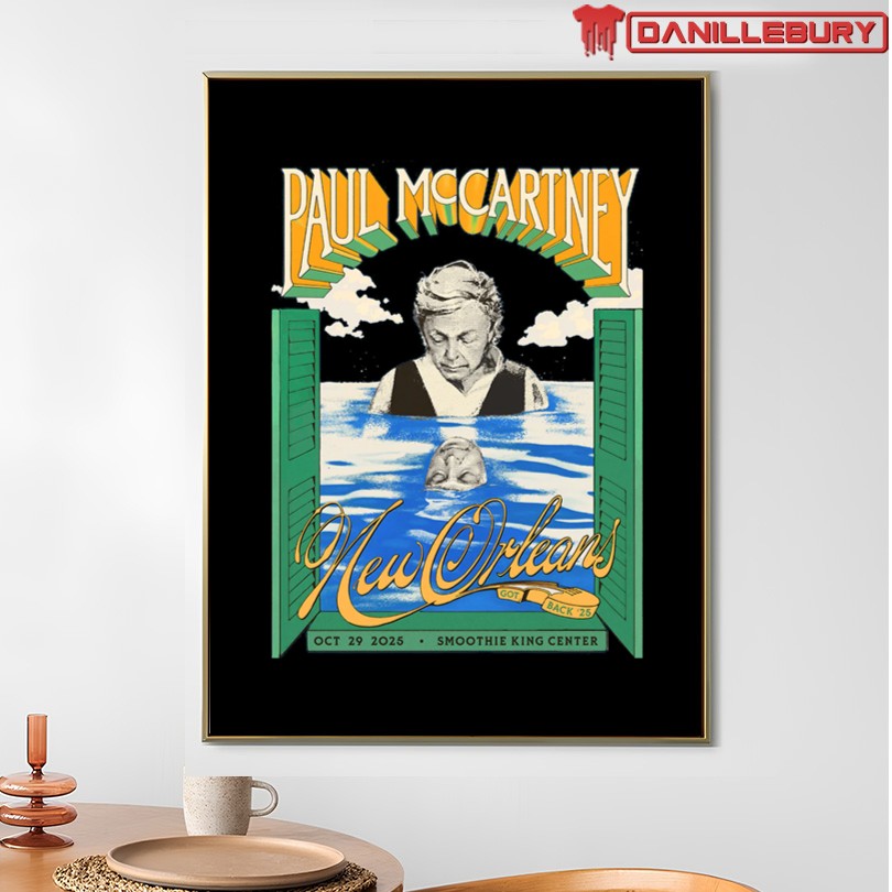 Paul McCartney Oct 29 2025 New Orleans Tour Shirt - Image 4