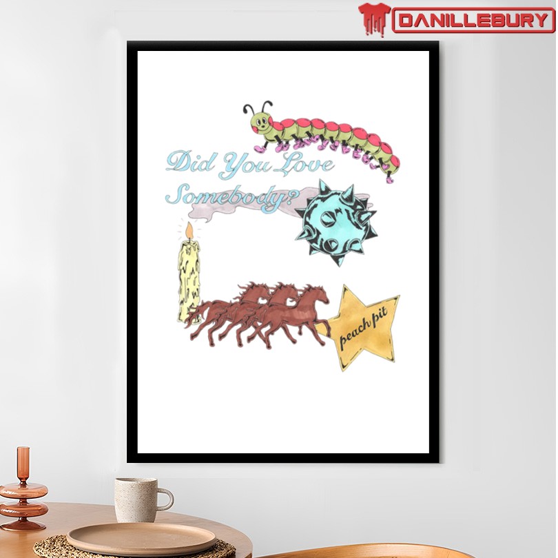 Peach Pit Did You Love Somebody T-Shirt - Image 4