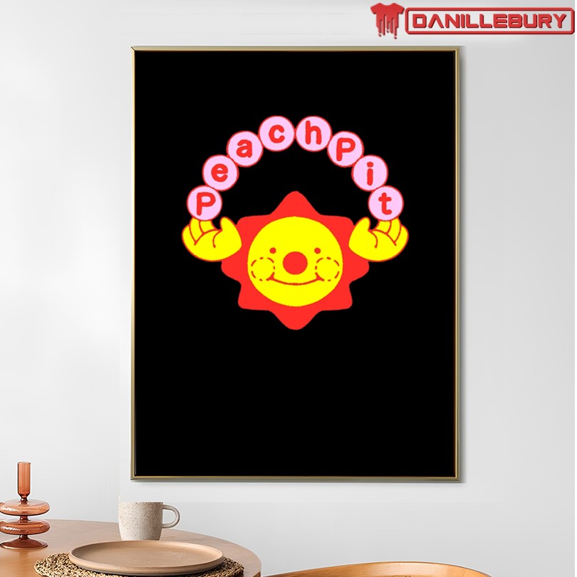 Peach Pit Sun T-Shirt - Image 4