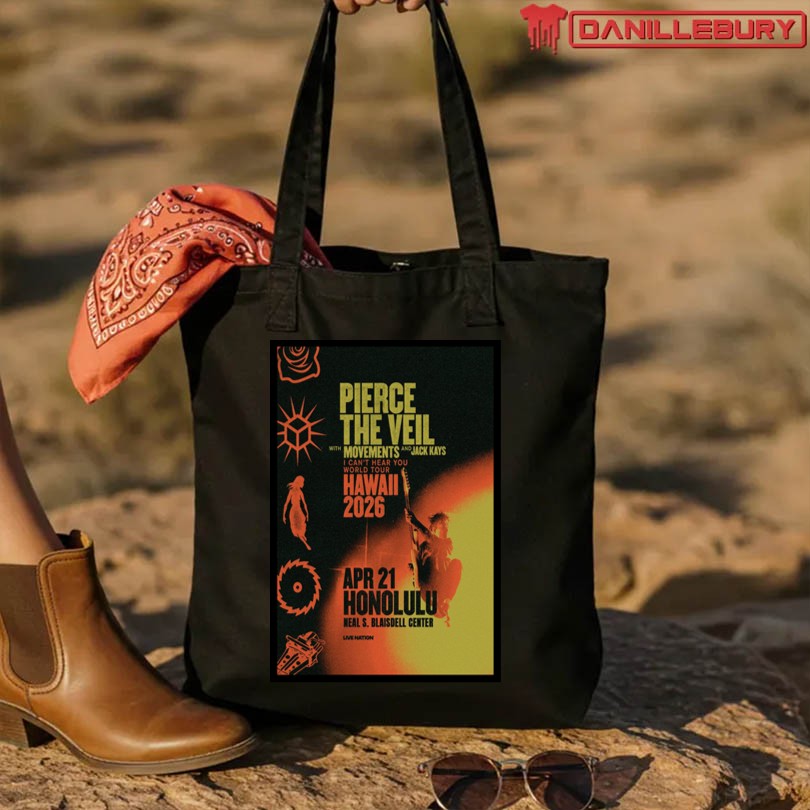 Pierce The Veil Hawaii April 2026 Poster - Image 4