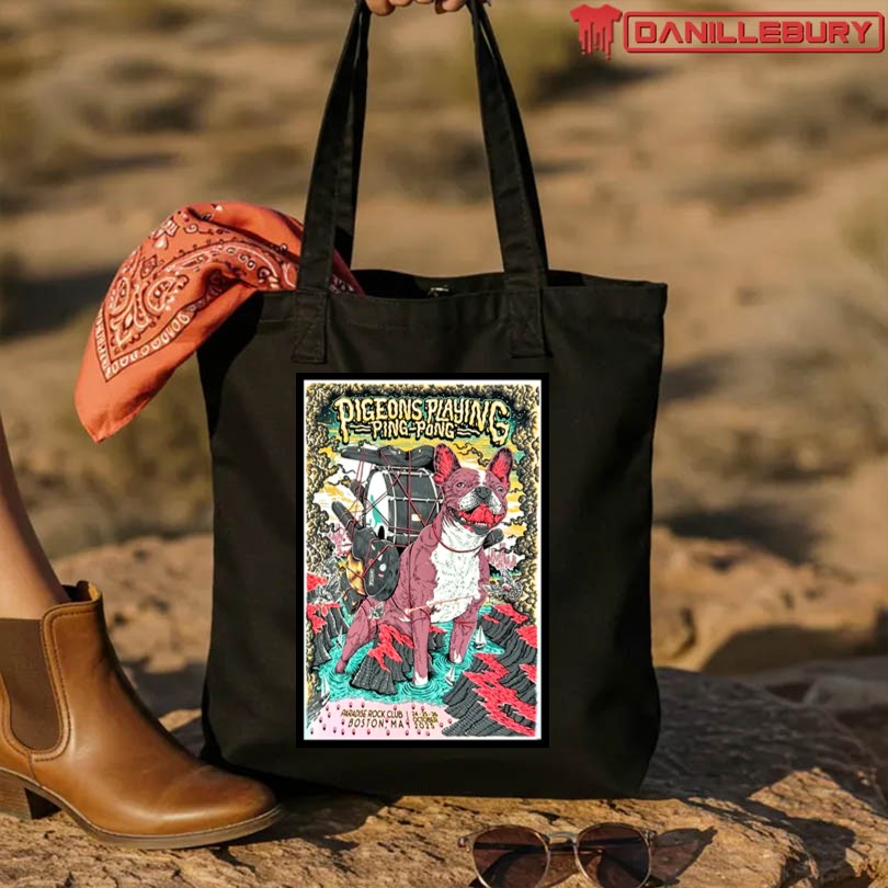 Pigeons Playing Ping Pong Boston MA Tour 2025 Poster - Image 4