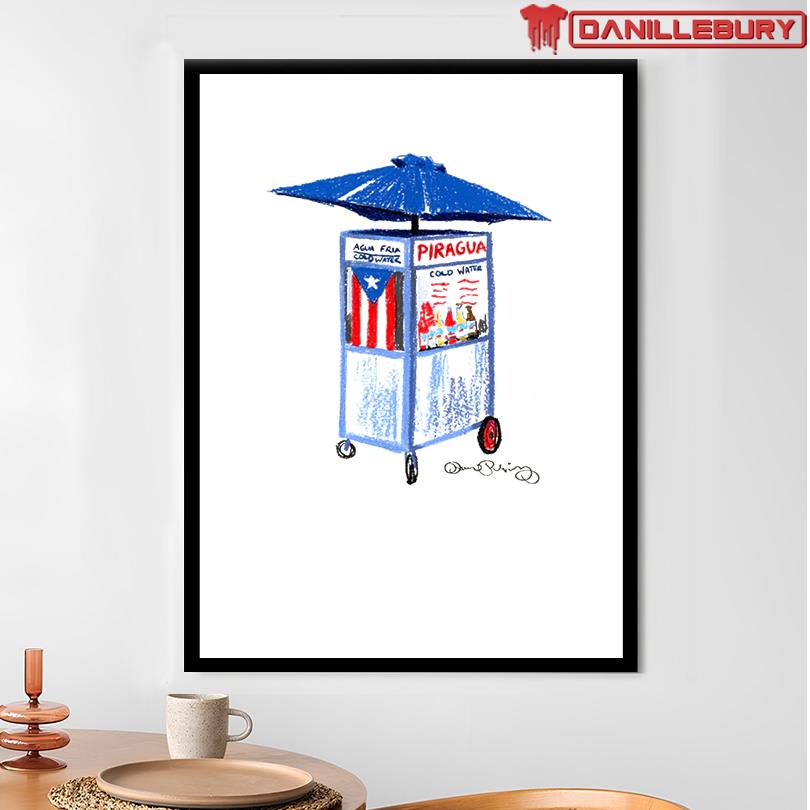 Piragua Street Cart Puerto Rico Tee - Image 3