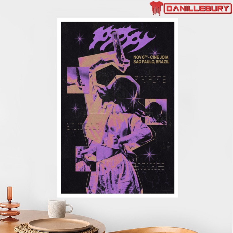 Poppy Sao Paulo November 6 2025 Poster - Image 2