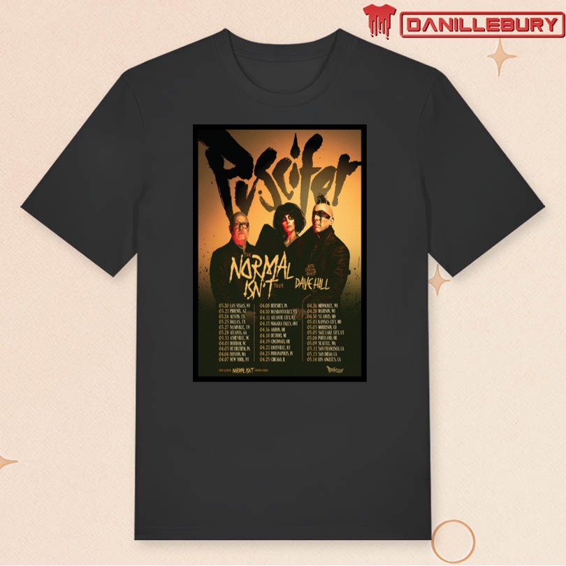 Puscifer The Normal Isn’t North American Tour Spring 2026 Poster - Image 3