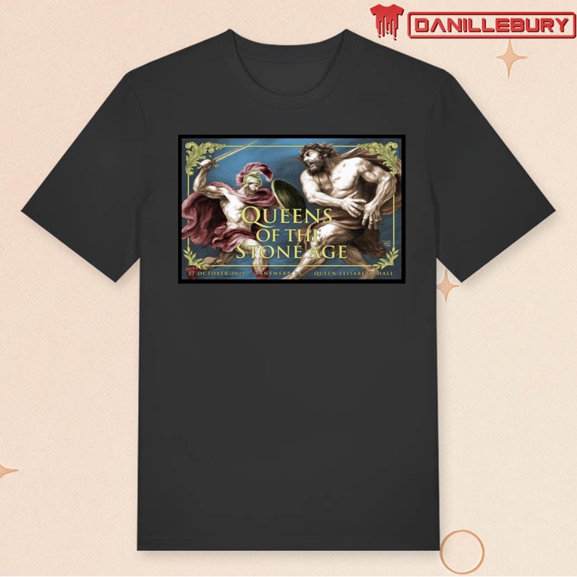 Queens Of The Stone Age Antwerpen Belgium Oct 27 2025 Show Poster - Image 3