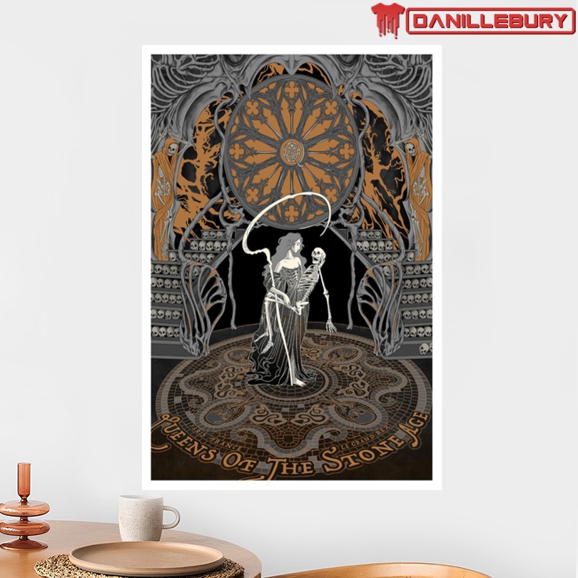Queens Of The Stone Age Paris France 10 20 25 Poster - Image 2