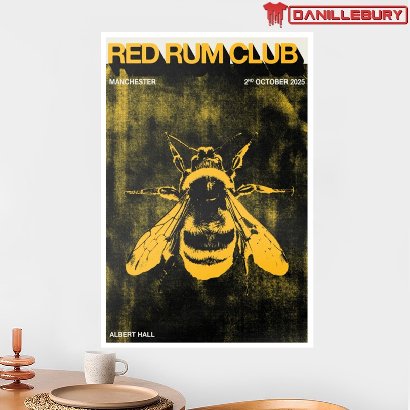 Red Rum Club Manchester October 2 2025 Poster - Image 2