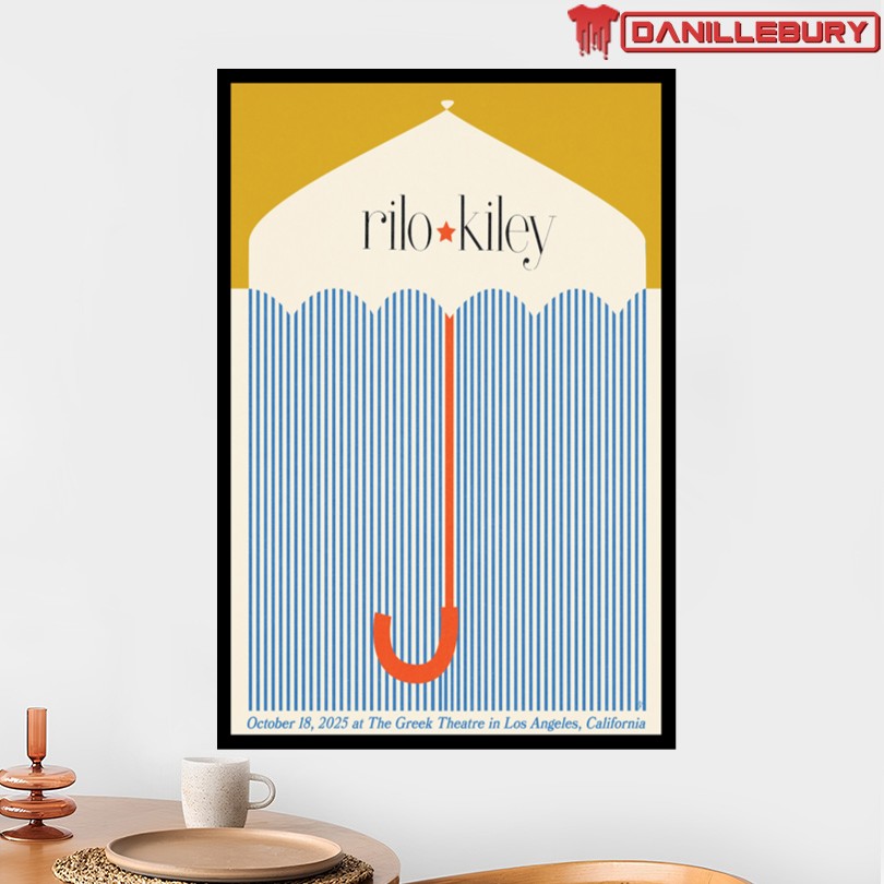 Rilo Kiley Los Angeles October 18 2025 The Greek Poster - Image 2