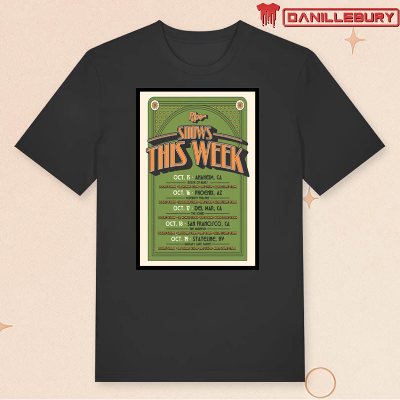 Ripe The Band Shows This Week 2025 Poster - Image 3