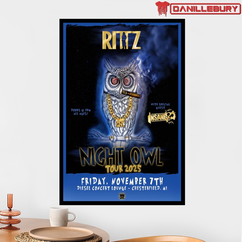 RITZ Chesterfield MI November 7 2025 Poster - Image 2