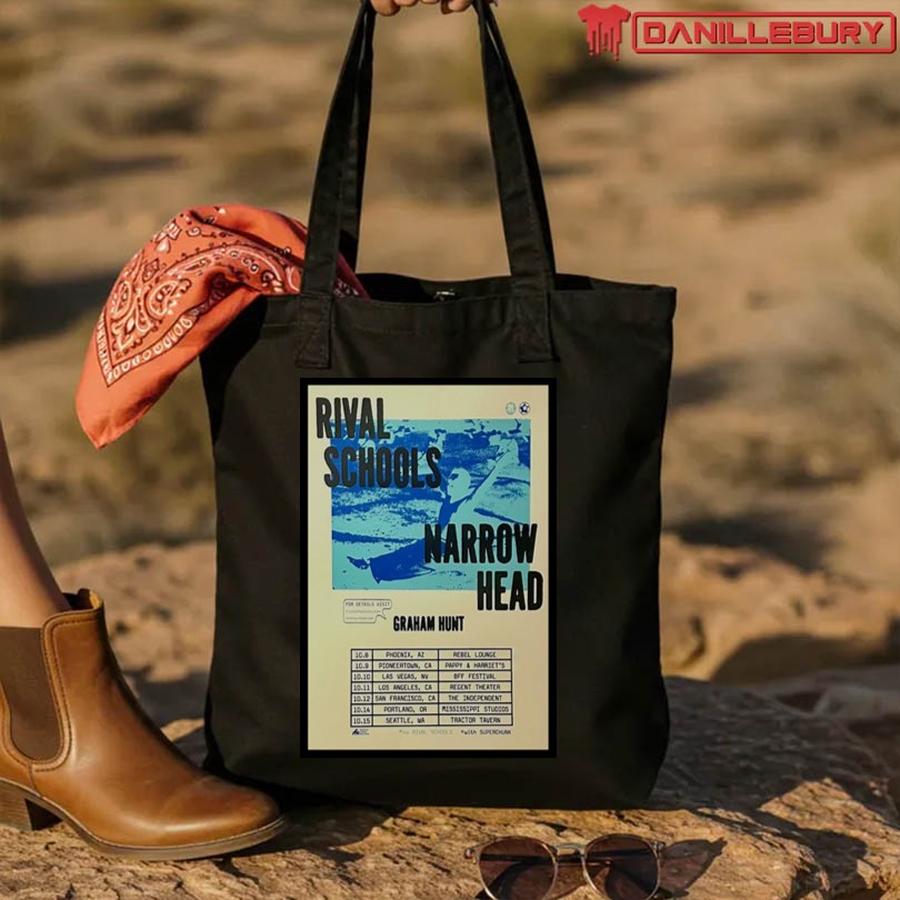 Rival Schools Live October 2025 Narrow Head Graham Hunt Poster - Image 4