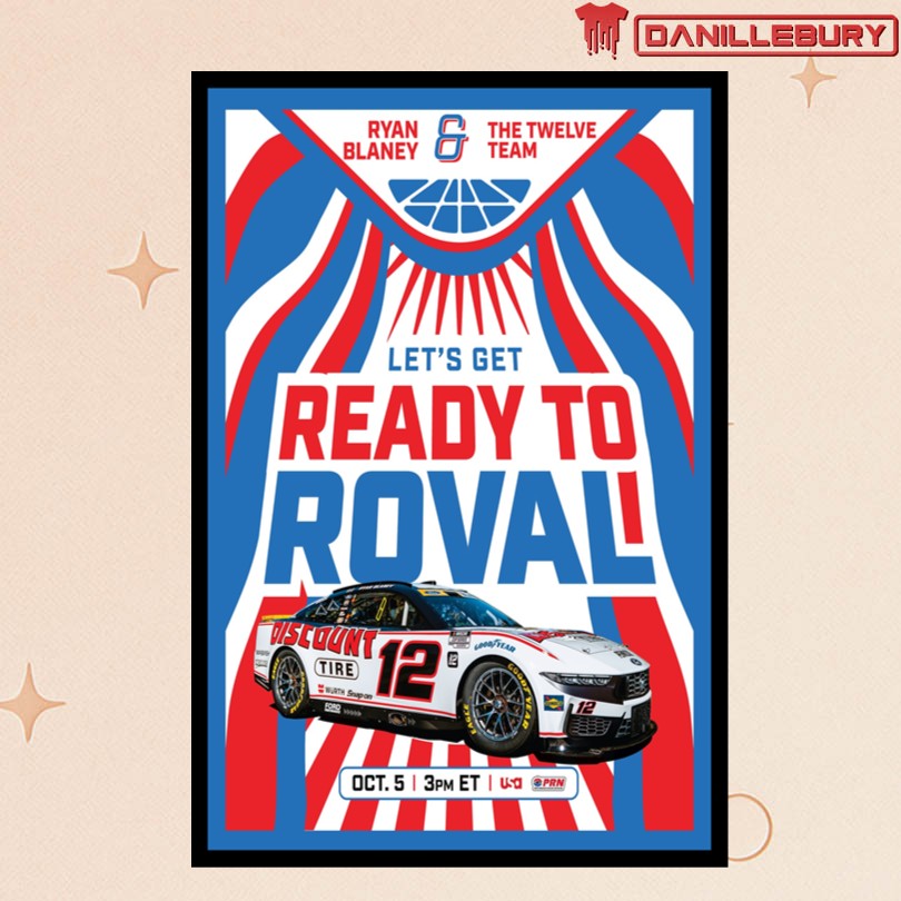 Ryan Blaney October 5 2025 Event Poster