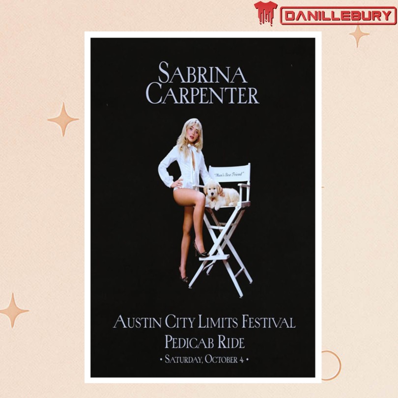 Sabrina Oct 4 2025 Austin City Event Poster