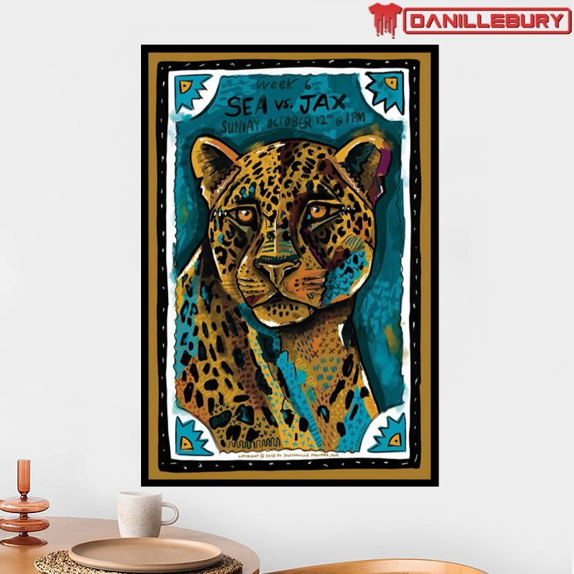 Sea vs Jax October 12 2025 EverBank Stadium Poster - Image 2
