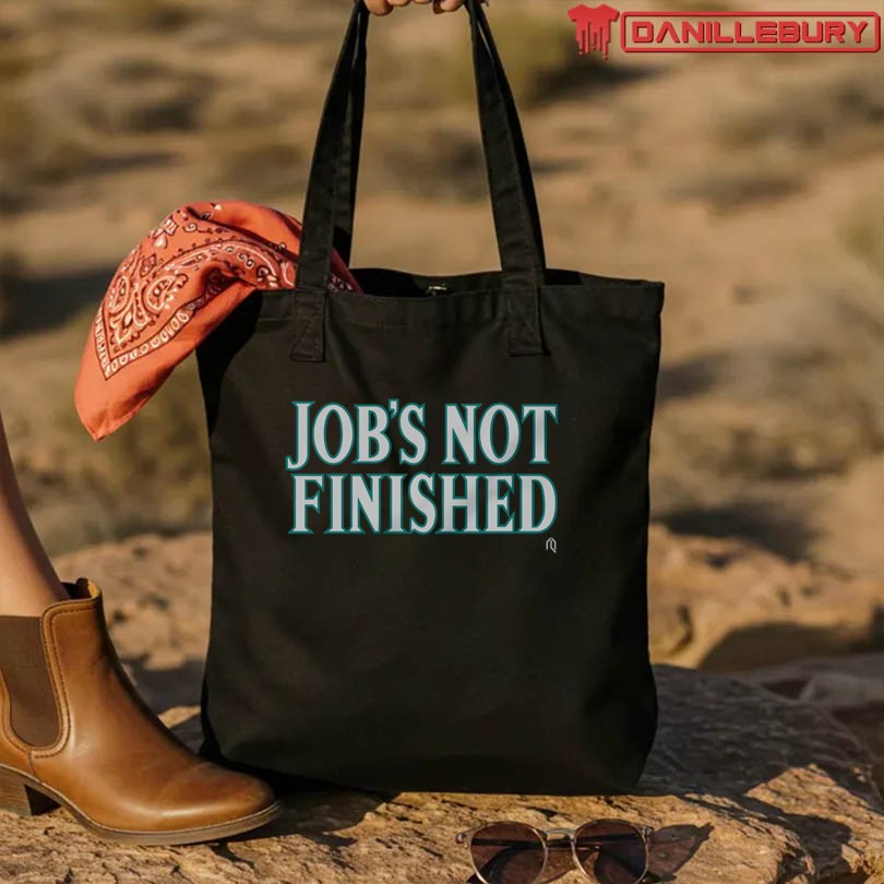 Seattle Mariners Job's Not Finished T-Shirt - Image 3