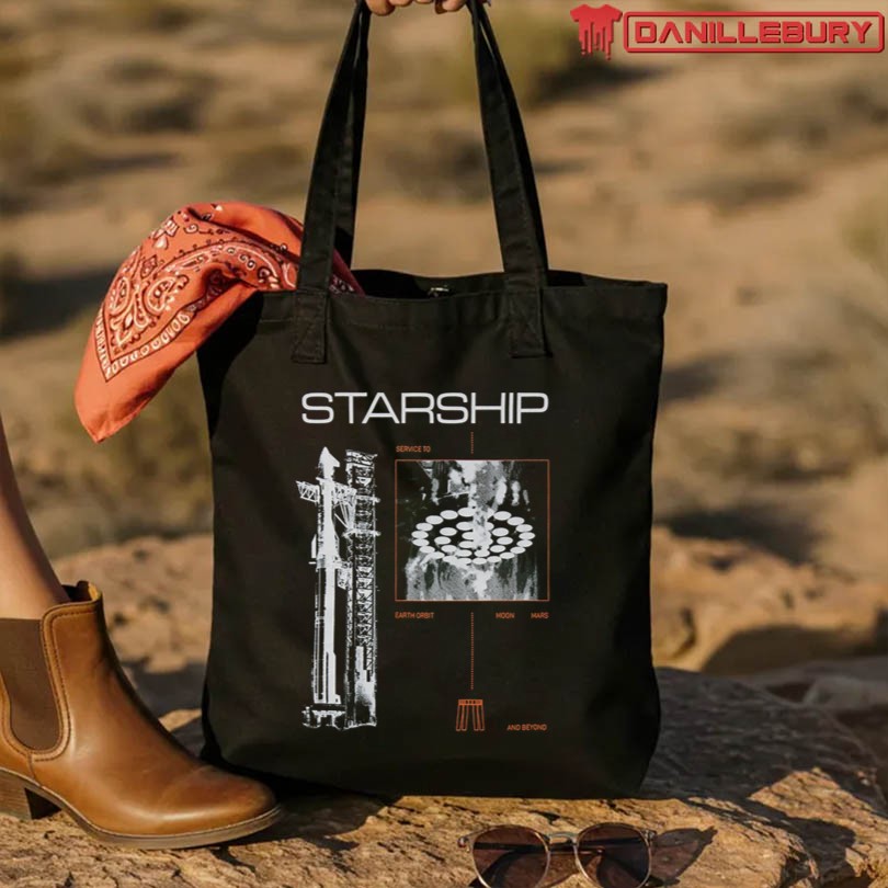 SPACEX STARSHIP VINTAGE T-SHIRT - Image 3