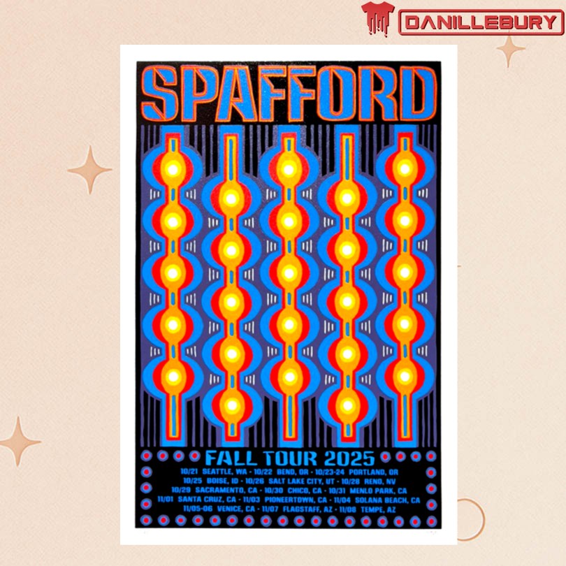 Spafford Fall Tour 2025 Poster