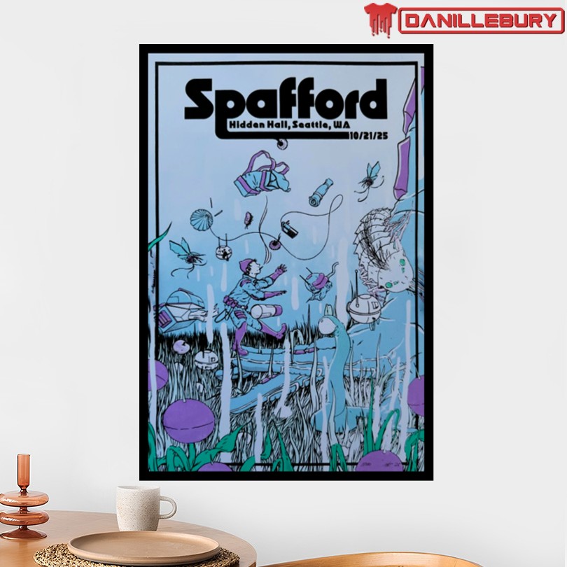 Spafford Seattle October 2025 Poster - Image 2